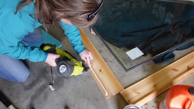 Building custom windows for my tiny off-grid cabin on a cliff. (Caulk fixes everything!) смотреть онлайн