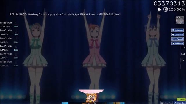Osu CTB [Star Dash 100% {HD}] смотреть онлайн