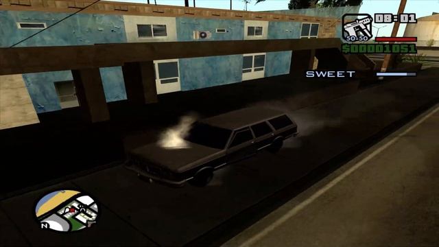 GTA San Andreas - Mission #9 - Sweet's Girl смотреть онлайн