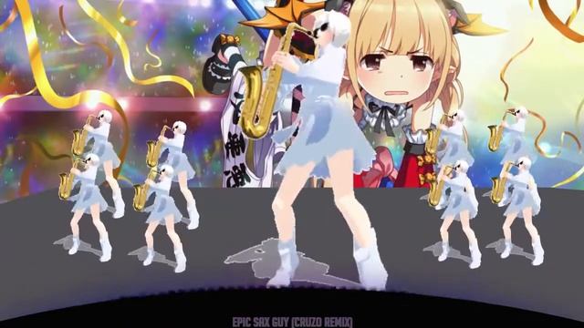 [Nightcore] Epic Sax Guy (Cruzo Remix) [MEME Friday!] (Epic Cool Saxophone GIF) ✘
