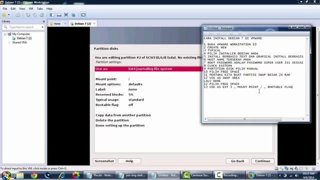 Cara Install Debian 7 di VMWare смотреть онлайн