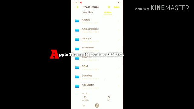How To Apply Apple Theme In Realme Devices
