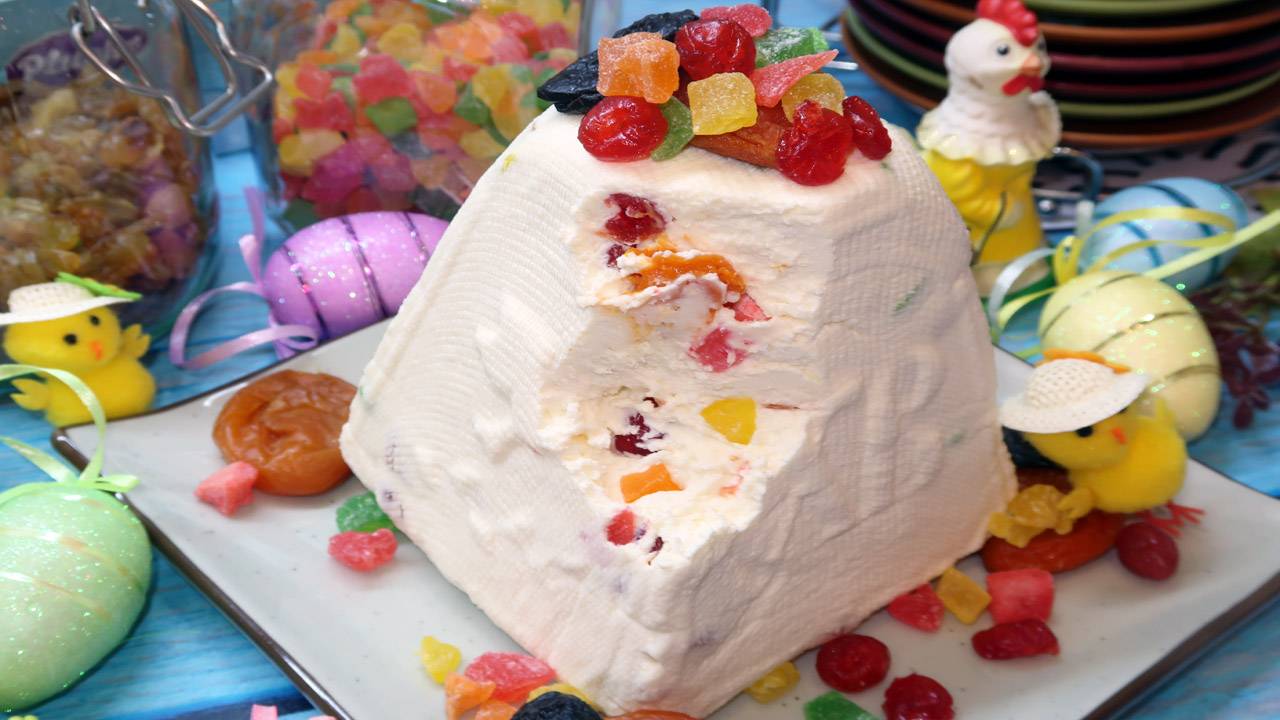 Простой Рецепт Творожной Пасхи с Сухофруктами без Яиц смотреть онлайн