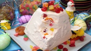 Простой Рецепт Творожной Пасхи с Сухофруктами без Яиц