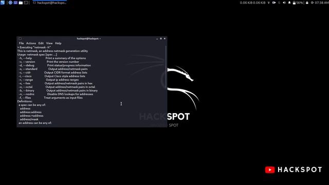 Kali Linux Tools (All) : Episode 16 | Information Gathering | Route Analysis | netmask | Tamil смотреть онлайн
