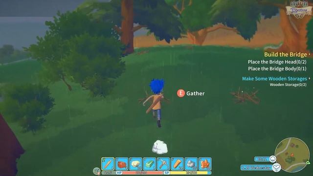 Let's Play My Time At Portia FR #7 Wooden Storage Stardew Valley x Rune Factory Gameplay Français смотреть онлайн