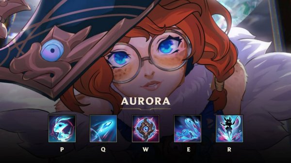 League of Legends Аврора на бот лейн