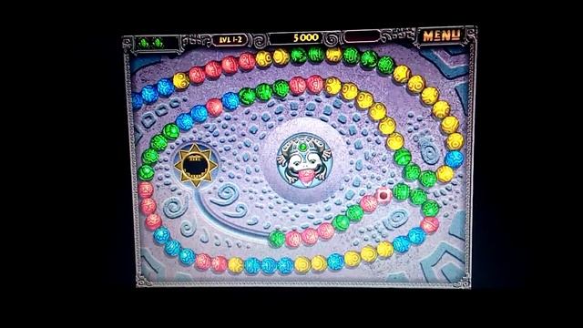 Windows XP Lenovo Zuma Deluxe PC Round 2 Game Over смотреть онлайн