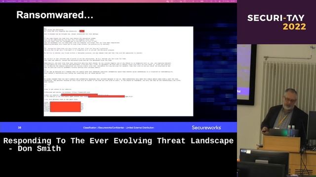 Responding to the ever evolving threat landscape by Don Smith смотреть онлайн