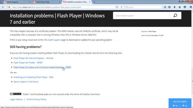 Tutorial Download Flash Player Installer Offline Langsung Adobe смотреть онлайн