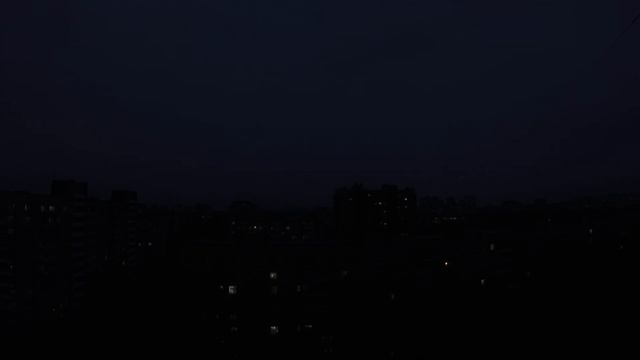 ТаймЛапс СПБ, ночь.