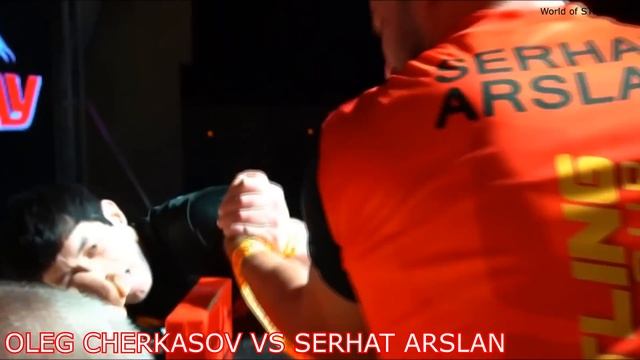 The Armwrestling Champion Oleg Cherkasov