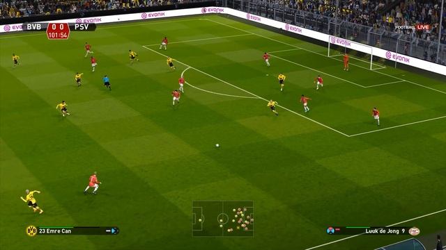 Dortmund – PSV | UEFA Champions League 2023/2024 Round of 16 | PES смотреть онлайн