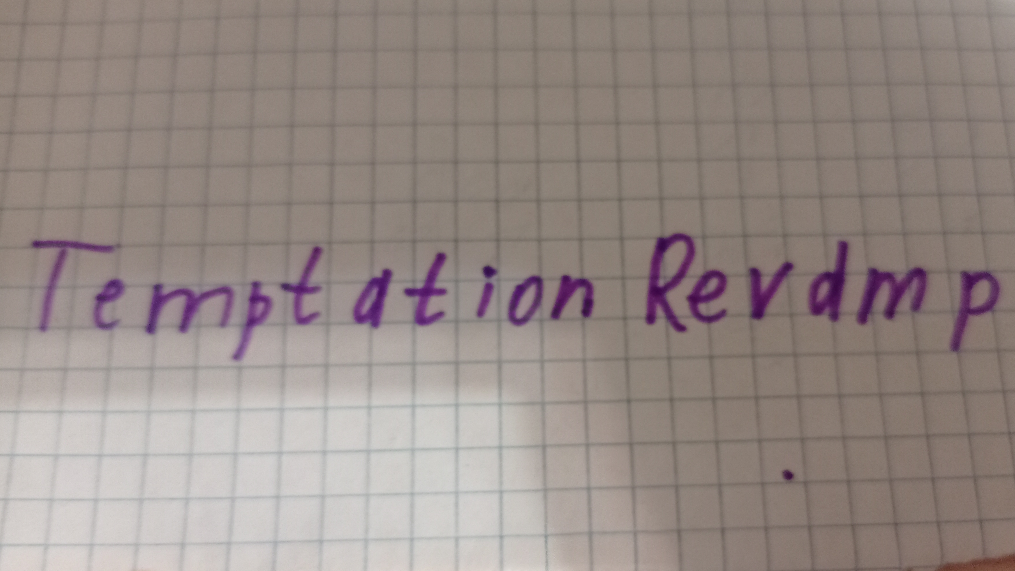 Temptation Revamp