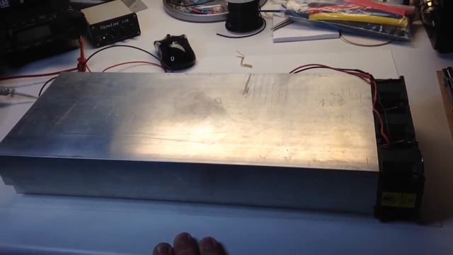 Massive heat sink and fan for peltier cooler смотреть онлайн