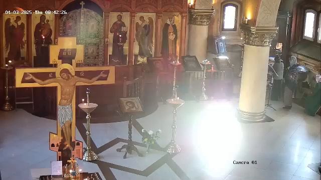 Великопостные богослужения. 3.04.2025 в 8-00. смотреть онлайн