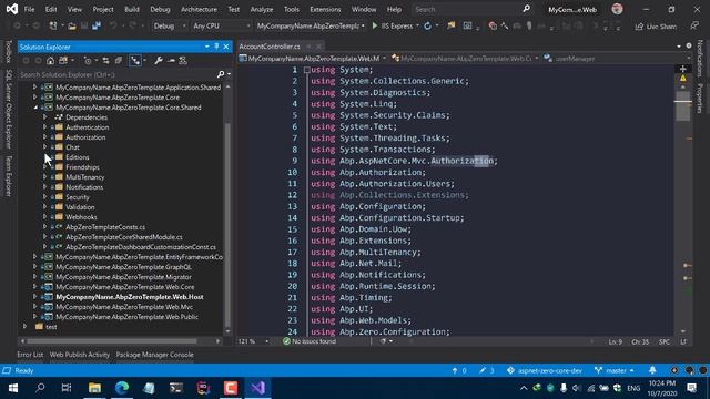 Learn aspnetzero (03) (Power Tools) смотреть онлайн