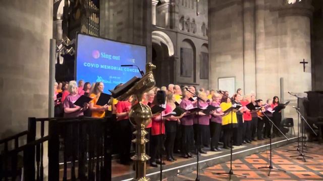 A Covid Memorial Concert. Sing Out Strong. Hereford Cathedral.  20th August 2022