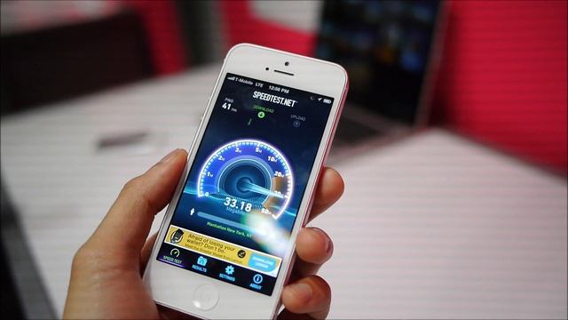 T-Mobile Apple iPhone 5 hands-on and speed test смотреть онлайн