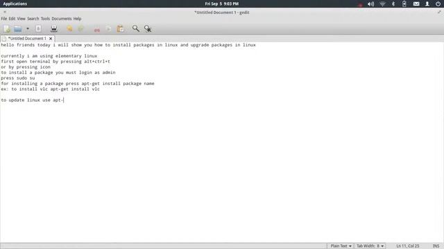 Installing packages in linux Linux Basic Tutorials смотреть онлайн