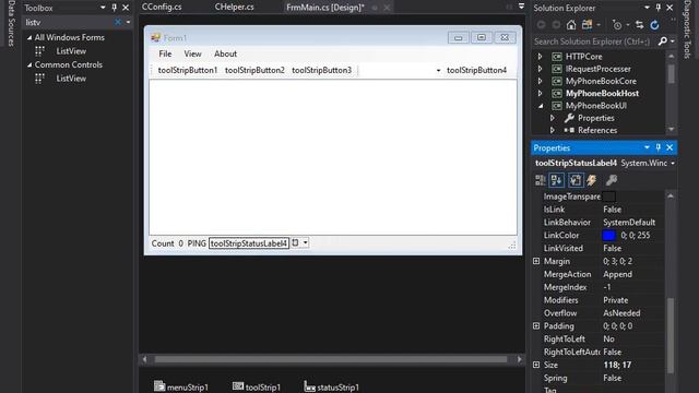 PhoneNoteBook Basic HTTP Protocol Host With Windows Form Client UI 1 74 смотреть онлайн