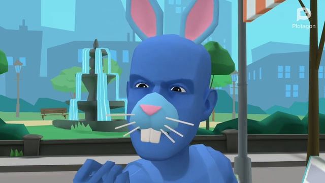 Dark rabbit breaks all of my windows on my house/grounded смотреть онлайн