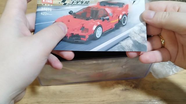 Мини-обзор на конструктор Mould King 27078 Ferrari F4T LM смотреть онлайн