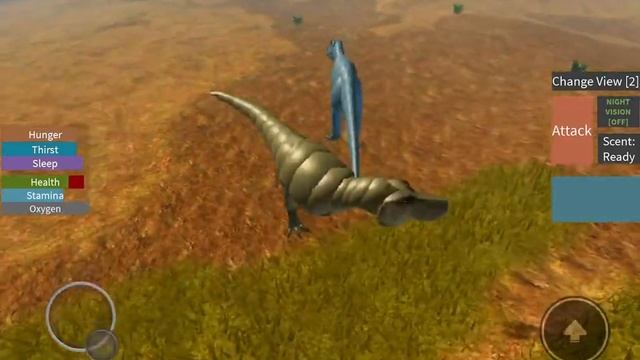 Trex VS Mapusaurus |Dinosaur World Roblox| Mobile |Public Server| смотреть онлайн
