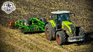 Обработка переуплотненной почвы: новый AMAZONE Ceus 5000 и трактор CLAAS Axion 950! Обзор!