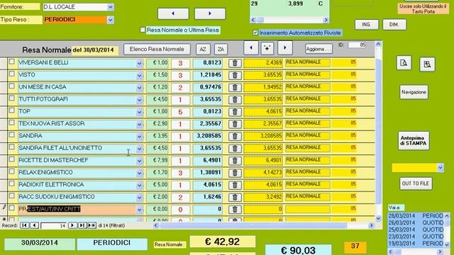 CALCOLO rese periodici in edicola смотреть онлайн