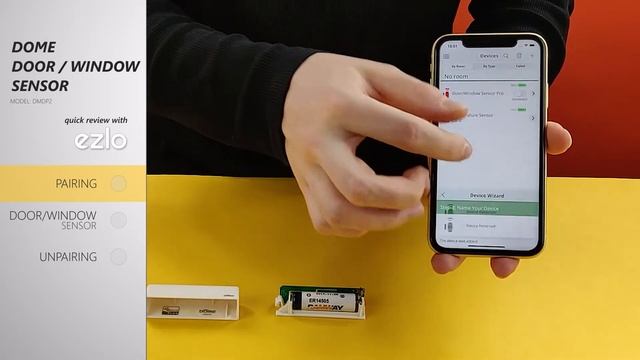 How to pair DOME Wireless Z-Wave Door/Window Sensor DMDP2 with Ezlo смотреть онлайн