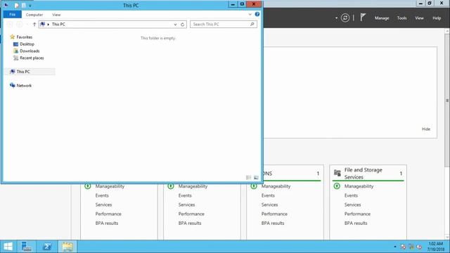 Class 11_how to create home directory/Folder in windows server 2012 R2 смотреть онлайн