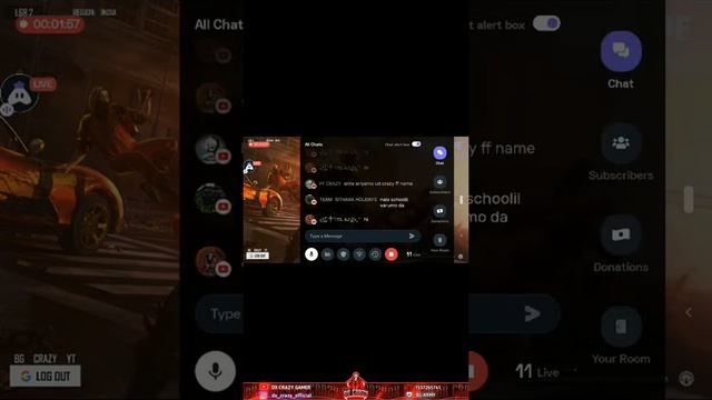 UPDATE SPECIAL LIVE 💥 DX CRAZY GAMER LAST LIVE IN NOKIA 6.1😭🚫 смотреть онлайн