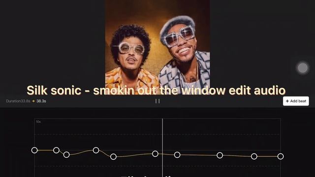 Silk sonic - smokin out the window edit audio смотреть онлайн