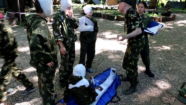 Покровская Дружина! Один день в летнем лагере (июнь 2015) смотреть онлайн