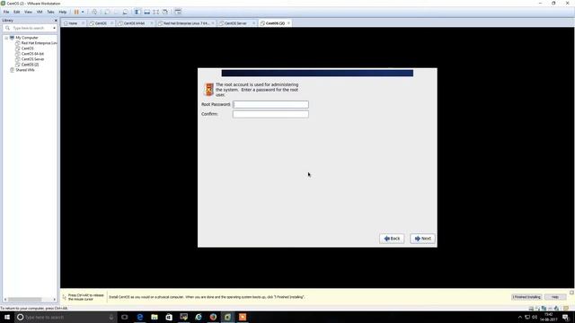 Installation Centos 6 in Vmware Workstation part 1 смотреть онлайн