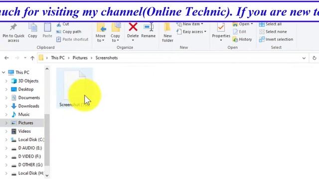Where are the screenshots saved in windows 10 ।। How to find the screenshots in windows 10 смотреть онлайн