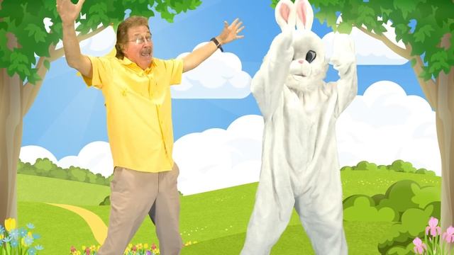 Springtime Bunny DANCE And FREEZE!  Jack Hartmann