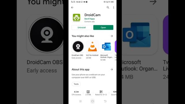 How Use Phone As Web Cam | App Droid Cam смотреть онлайн