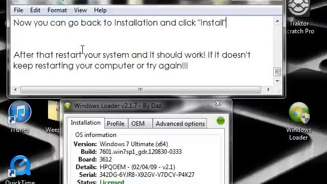 Windows 7 Genuine Activator | Actually Works! | смотреть онлайн