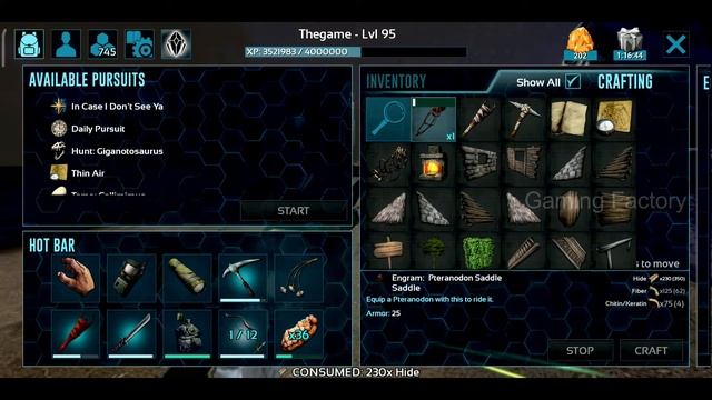 Ark Mobile 2.0 | How to tame Pteranodon | Pteranodon Taming in tamil | First flyer | Gaming Factory смотреть онлайн