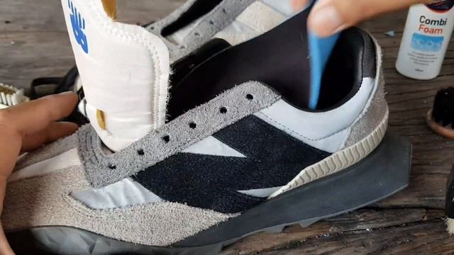 Ep 91 ทำความสะอาดรองเท้าหนังกลับ New balance XC 72 смотреть онлайн