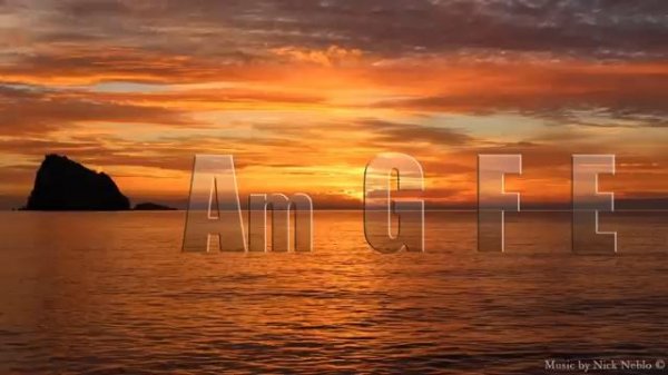 Бэкинг трек in Am (Slow Epic Guitar)