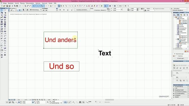 Archicad 17 Text Funktion zum direkten Skalieren mit der Maus смотреть онлайн