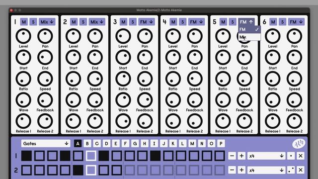 Introducing Motto Akemie - 6 Voice FM Drum Synth Plugin смотреть онлайн