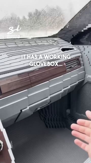 Умелец из Швеции собрал Lego-мобиль Volvo — на машине можно ездить смотреть онлайн