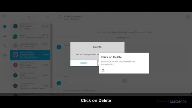 How to Delete a Message or File in Cisco Spark @CiscoSpark смотреть онлайн