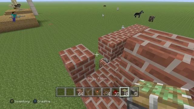 Minecraft 3 X 3 Piston Door смотреть онлайн