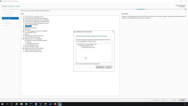 Tutorial on adding Server Roles in Windows Server 2019 смотреть онлайн