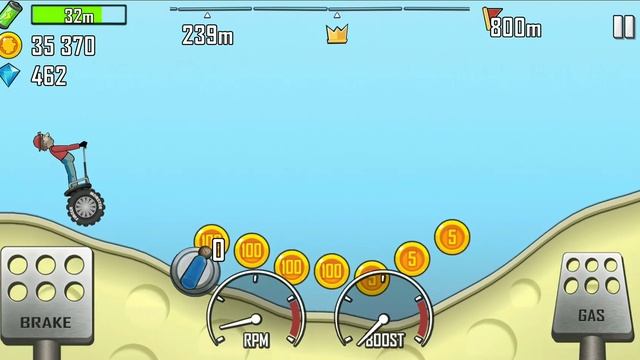 Hill Climb Racing - Episode 6 - Invisible Gameplay [Android] смотреть онлайн